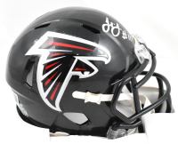Julio Jones Signed Falcons Speed Mini Helmet (Beckett) at PristineAuction.com
