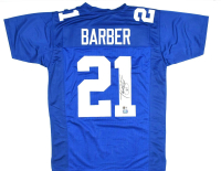 Tiki Barber Signed Jersey (Beckett) at PristineAuction.com