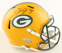 Josh Jacobs Signed Packers Full-Size Speed Helmet (Beckett) at PristineAuction.com