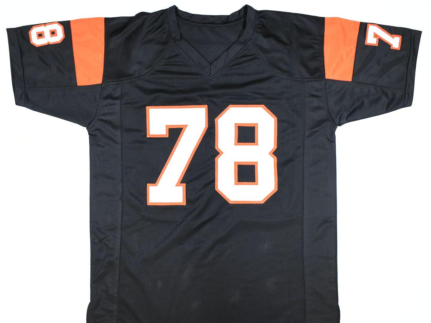 Anthony Munoz Signed Jersey Inscribed "HOF 98" (Prova) at PristineAuction.com Anthony Munoz Signed Jersey Inscribed "HOF 98" (Prova) at PristineAuction.com