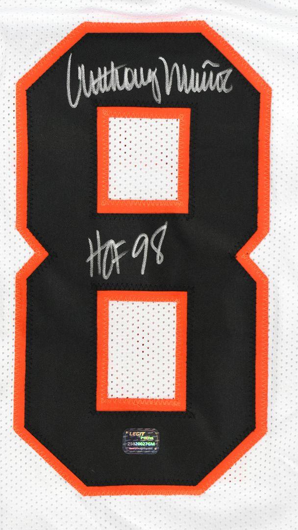 Anthony Munoz Signed Jersey Inscribed "HOF 98" (Prova) at PristineAuction.com Anthony Munoz Signed Jersey Inscribed "HOF 98" (Prova) at PristineAuction.com