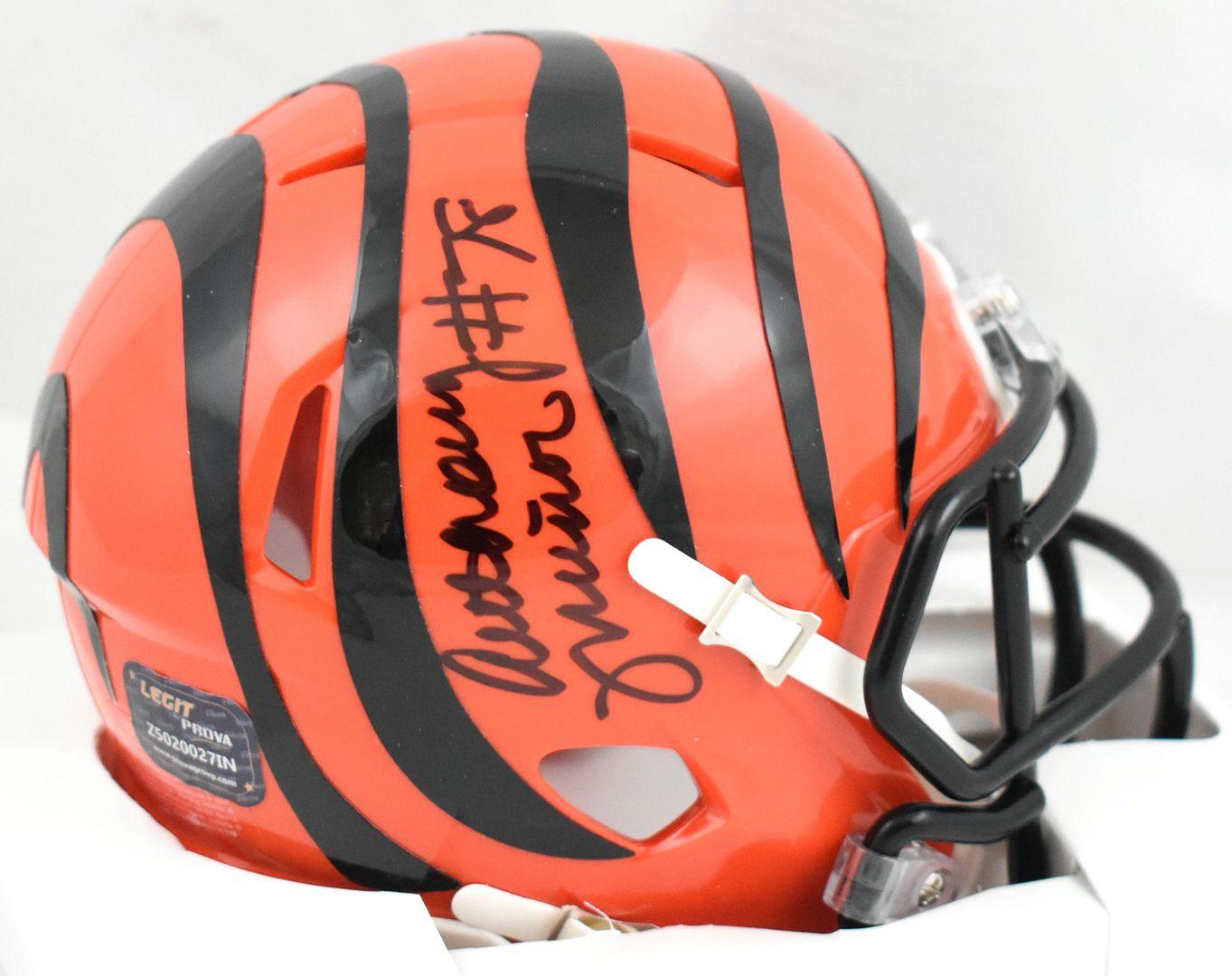 Anthony Munoz Signed Bengals Speed Mini Helmet (Prova) at PristineAuction.com Anthony Munoz Signed Bengals Speed Mini Helmet (Prova) at PristineAuction.com