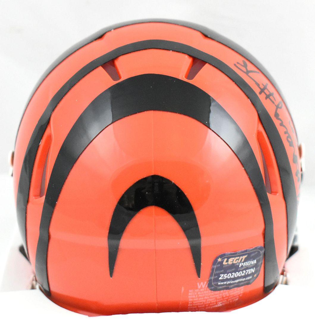 Anthony Munoz Signed Bengals Speed Mini Helmet (Prova) at PristineAuction.com Anthony Munoz Signed Bengals Speed Mini Helmet (Prova) at PristineAuction.com