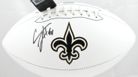 Cam Jordan Signed Saints Logo Football (Beckett) at PristineAuction.com