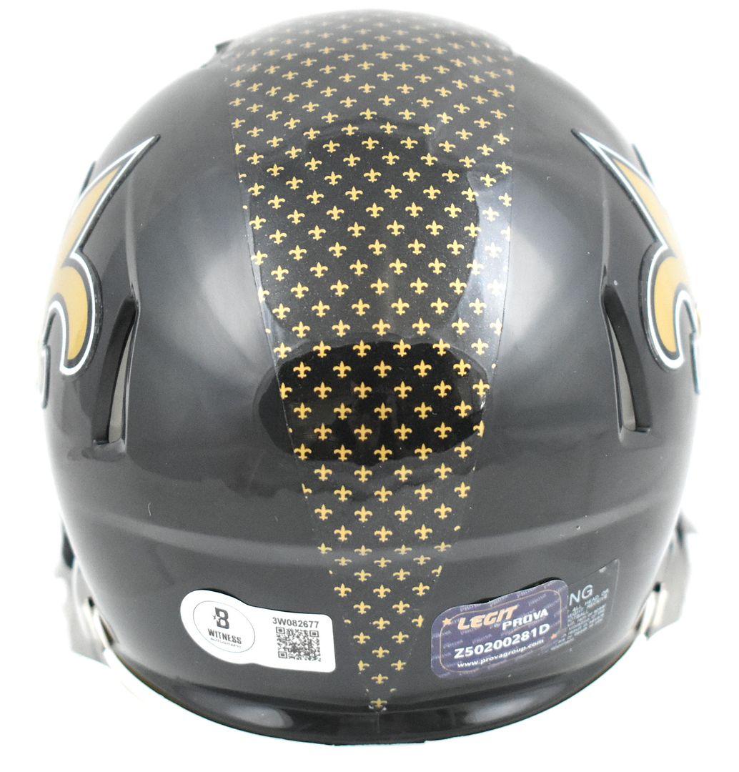 Cam Jordan Signed Saints Alternate Speed Mini Helmet (Beckett) at PristineAuction.com Cam Jordan Signed Saints Alternate Speed Mini Helmet (Beckett) at PristineAuction.com