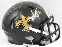 Cam Jordan Signed Saints Alternate Speed Mini Helmet (Beckett) at PristineAuction.com
