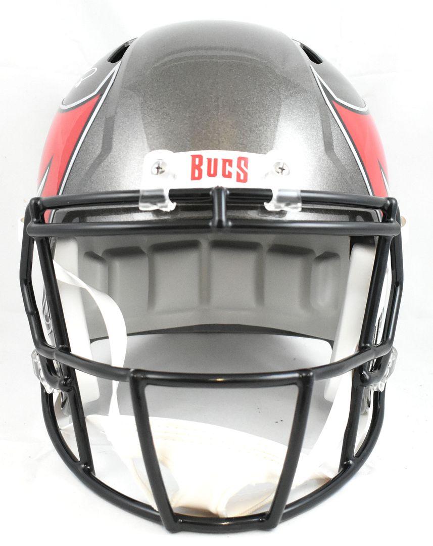 Ronde Barber Signed Buccaneers Full-Size Speed Helmet Inscribed "HOF 23" (Beckett) at PristineAuction.com Ronde Barber Signed Buccaneers Full-Size Speed Helmet Inscribed "HOF 23" (Beckett) at PristineAuction.com