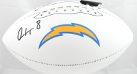 Omarion Hampton Signed Chargers Logo Football (Beckett) at PristineAuction.com