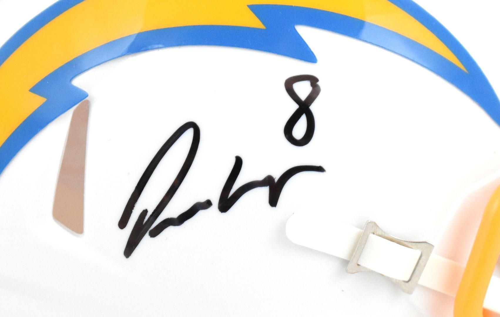 Omarion Hampton Signed Chargers Speed Mini Helmet (Beckett) at PristineAuction.com Omarion Hampton Signed Chargers Speed Mini Helmet (Beckett) at PristineAuction.com