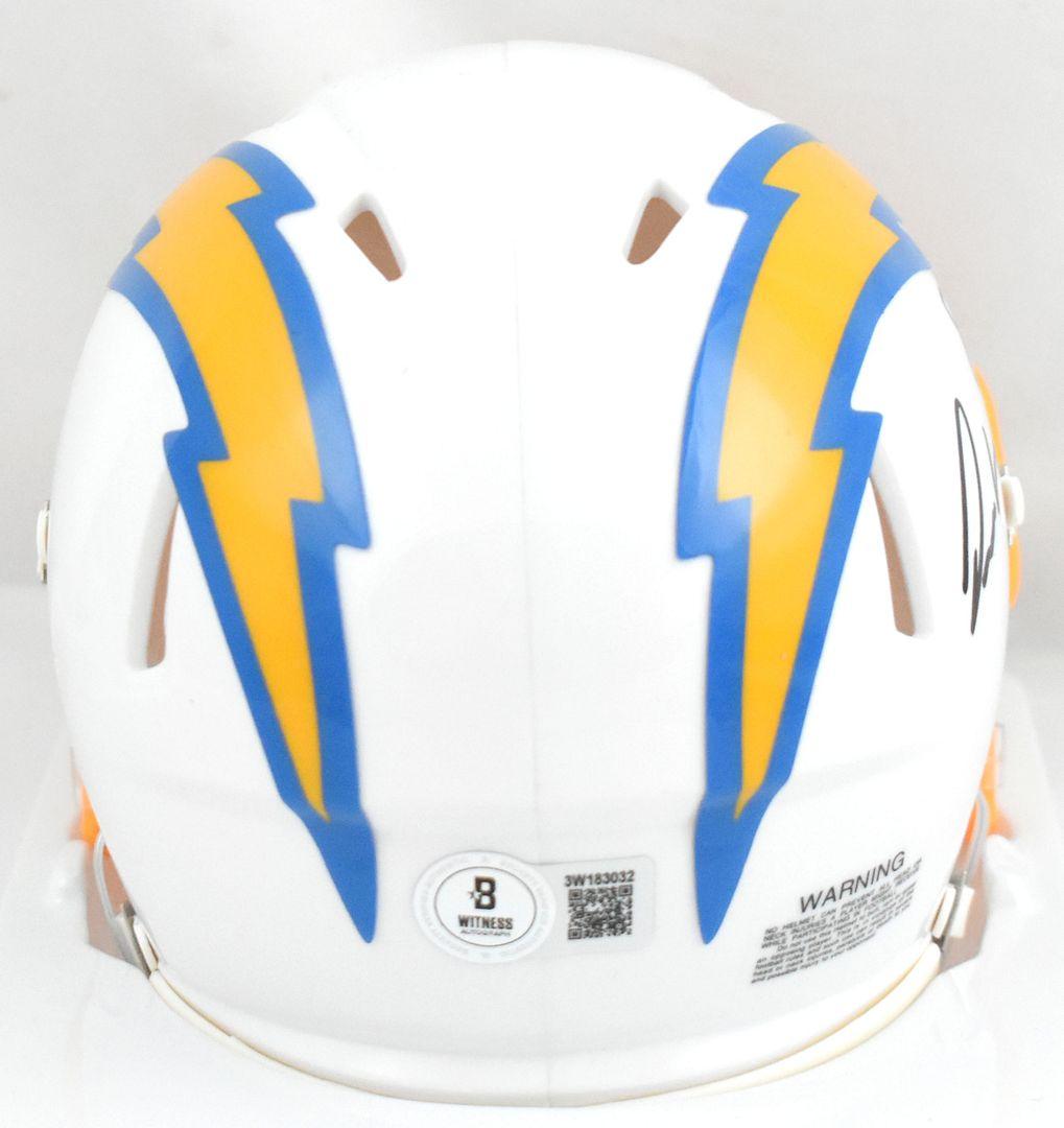 Omarion Hampton Signed Chargers Speed Mini Helmet (Beckett) at PristineAuction.com Omarion Hampton Signed Chargers Speed Mini Helmet (Beckett) at PristineAuction.com