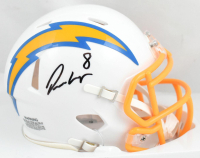 Omarion Hampton Signed Chargers Speed Mini Helmet (Beckett) at PristineAuction.com