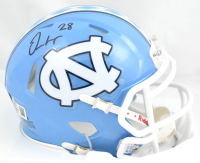 Omarion Hampton Signed North Carolina Tar Heels Speed Mini Helmet (Beckett) at PristineAuction.com