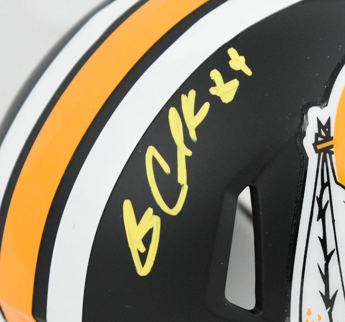 Gary Clark Signed Redskins Flat Black Alternate Speed Mini Helmet (Beckett) at PristineAuction.com Gary Clark Signed Redskins Flat Black Alternate Speed Mini Helmet (Beckett) at PristineAuction.com