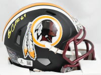 Gary Clark Signed Redskins Flat Black Alternate Speed Mini Helmet (Beckett) at PristineAuction.com
