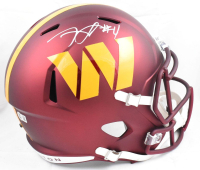Frankie Luvu Signed Commanders Full-Size Speed Helmet (Beckett) at PristineAuction.com