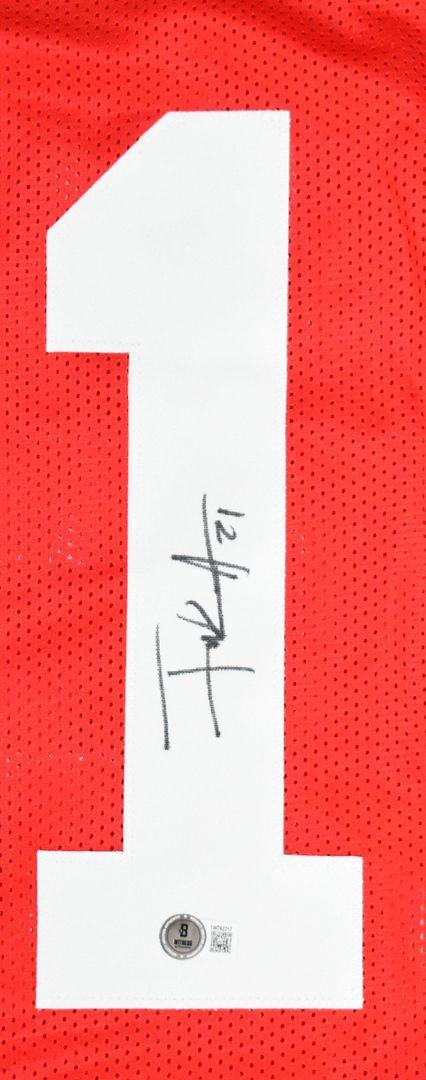 Frank Gore Signed Jersey (Beckett) at PristineAuction.com Frank Gore Signed Jersey (Beckett) at PristineAuction.com
