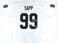 Warren Sapp Signed Jersey Inscribed "HOF 13" (Beckett) at PristineAuction.com