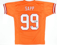 Warren Sapp Signed Jersey Inscribed "HOF 13" (Beckett) at PristineAuction.com