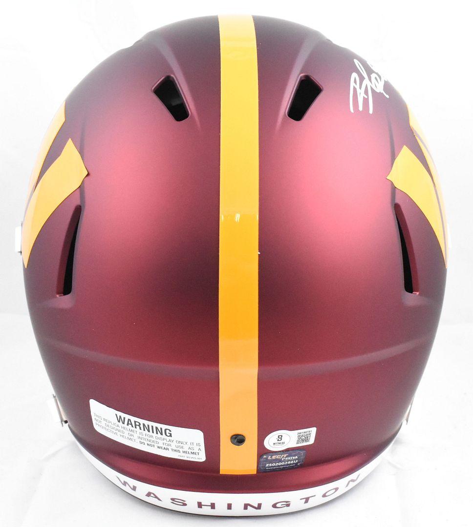 Brian Robinson Jr. Signed Commanders Full-Size Speed Helmet (Beckett) at PristineAuction.com Brian Robinson Jr. Signed Commanders Full-Size Speed Helmet (Beckett) at PristineAuction.com