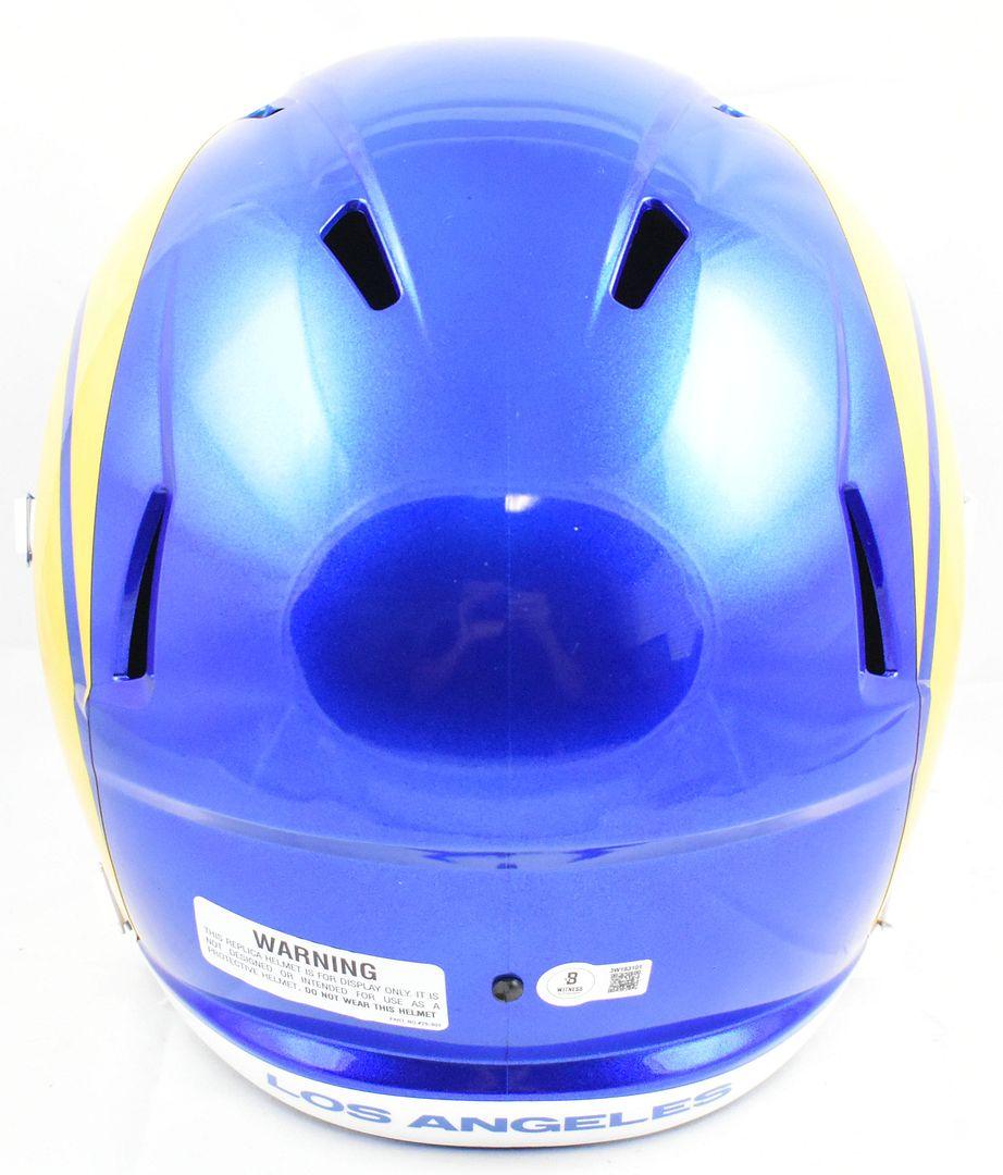 Jared Verse Signed Rams Full-Size Speed Helmet (Beckett) at PristineAuction.com Jared Verse Signed Rams Full-Size Speed Helmet (Beckett) at PristineAuction.com