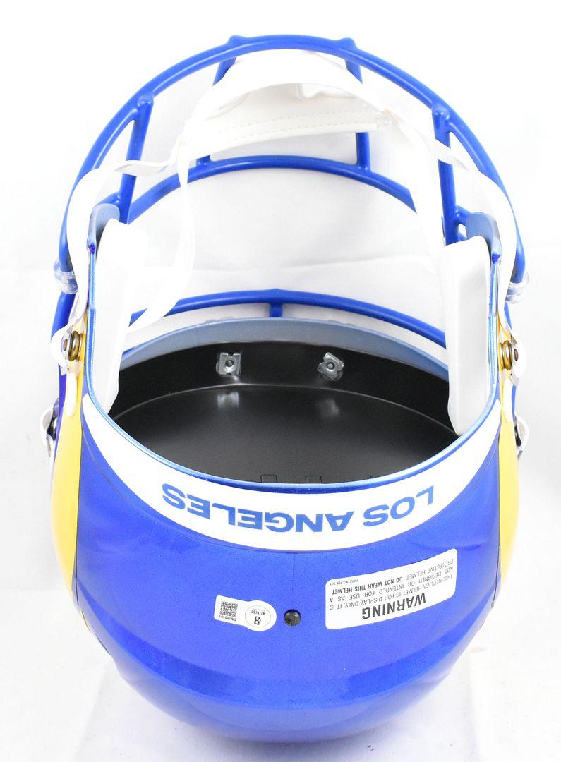 Jared Verse Signed Rams Full-Size Speed Helmet (Beckett) at PristineAuction.com Jared Verse Signed Rams Full-Size Speed Helmet (Beckett) at PristineAuction.com