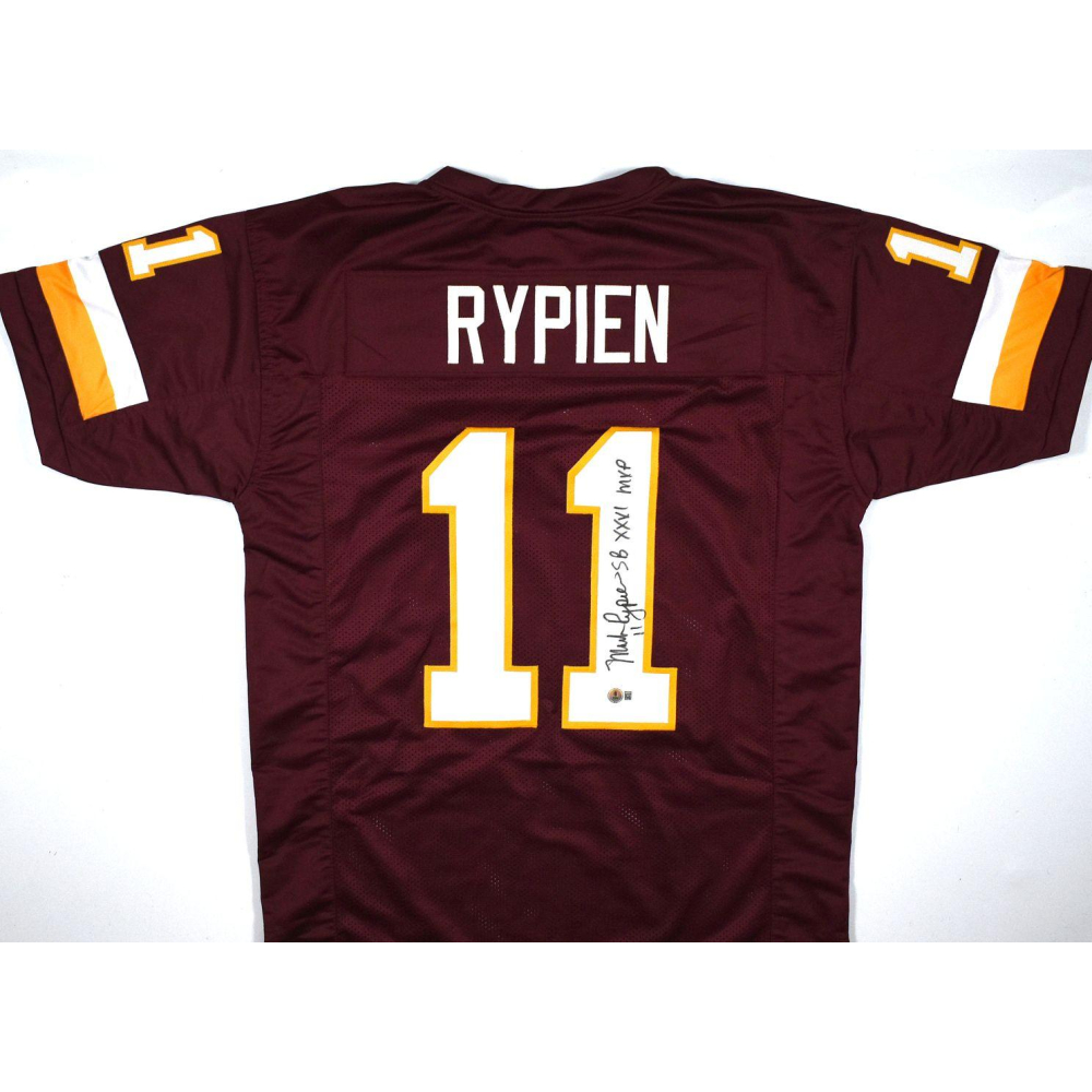Tim Rypien Signature Mark Rypien Signed Jersey Inscribed