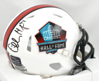 Charles Haley Signed NFL Hall of Fame Logo Speed Mini Helmet (Prova) at PristineAuction.com