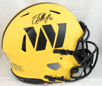 Terry McLaurin Signed Commanders Full-Size Authentic On-Field Rave Alternate Speed Helmet (Beckett) at PristineAuction.com