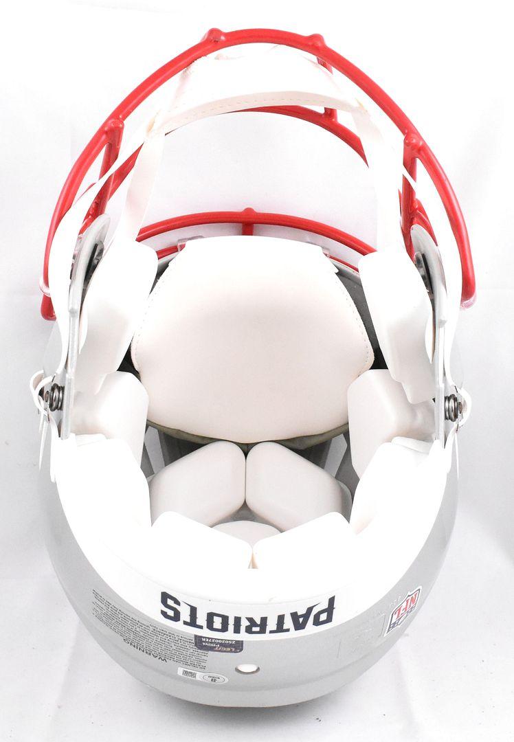 Tedy Bruschi Signed Patriots Full-Size Authentic On-Field Speed Helmet (Beckett) at PristineAuction.com Tedy Bruschi Signed Patriots Full-Size Authentic On-Field Speed Helmet (Beckett) at PristineAuction.com