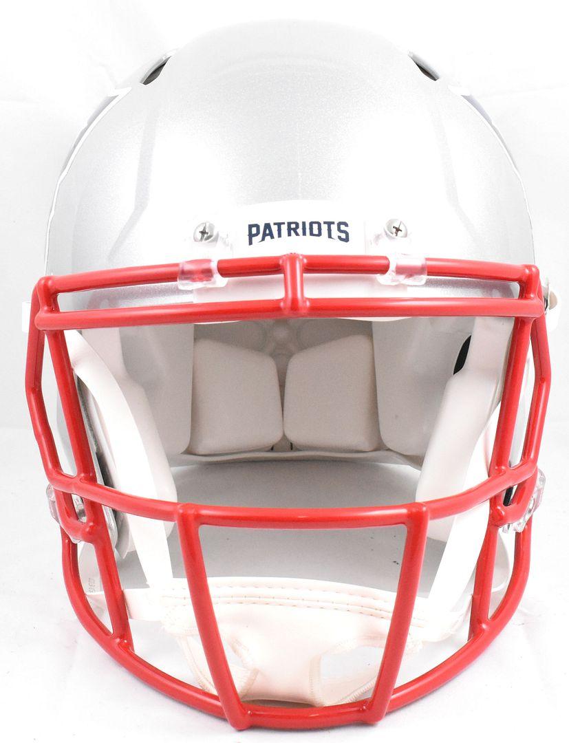Tedy Bruschi Signed Patriots Full-Size Authentic On-Field Speed Helmet (Beckett) at PristineAuction.com Tedy Bruschi Signed Patriots Full-Size Authentic On-Field Speed Helmet (Beckett) at PristineAuction.com