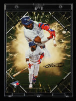 Vladimir Guerrero Jr. Signed 2025 Fanatics Under Wraps Emanate Gold 8x10 Photo #26/50 (Fanatics & MLB) at PristineAuction.com