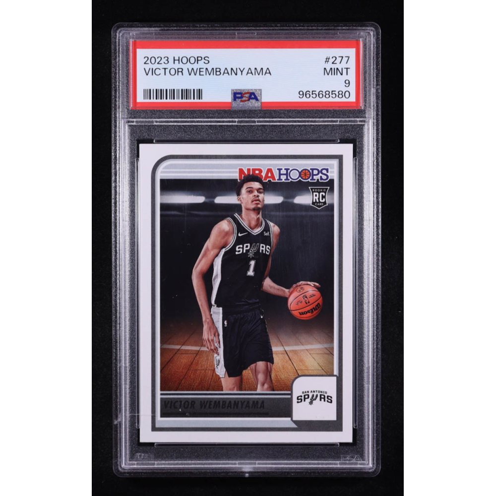 Victor Wembanyama 2023-24 Hoops #277 RC (PSA 9) at PristineAuction.com