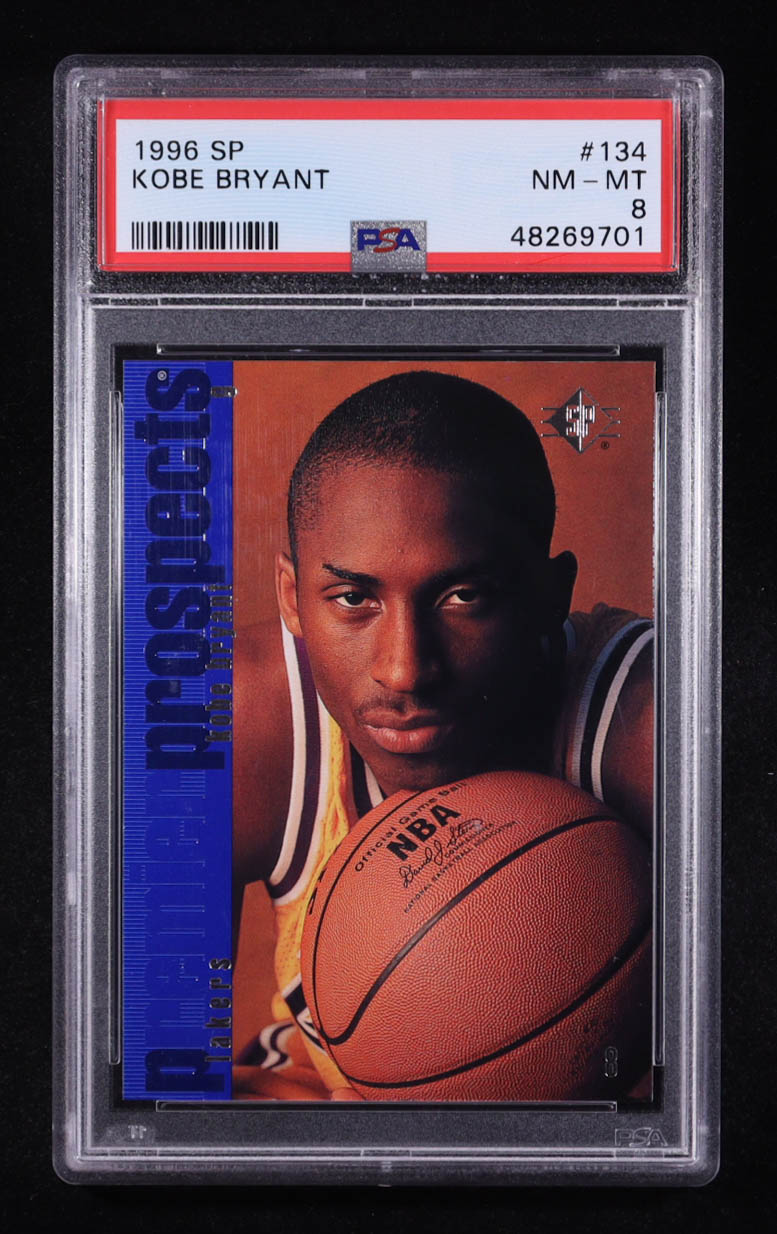 Kobe Bryant 1996-97 SP #134 RC (PSA 8) at PristineAuction.com Kobe Bryant 1996-97 SP #134 RC (PSA 8) at PristineAuction.com