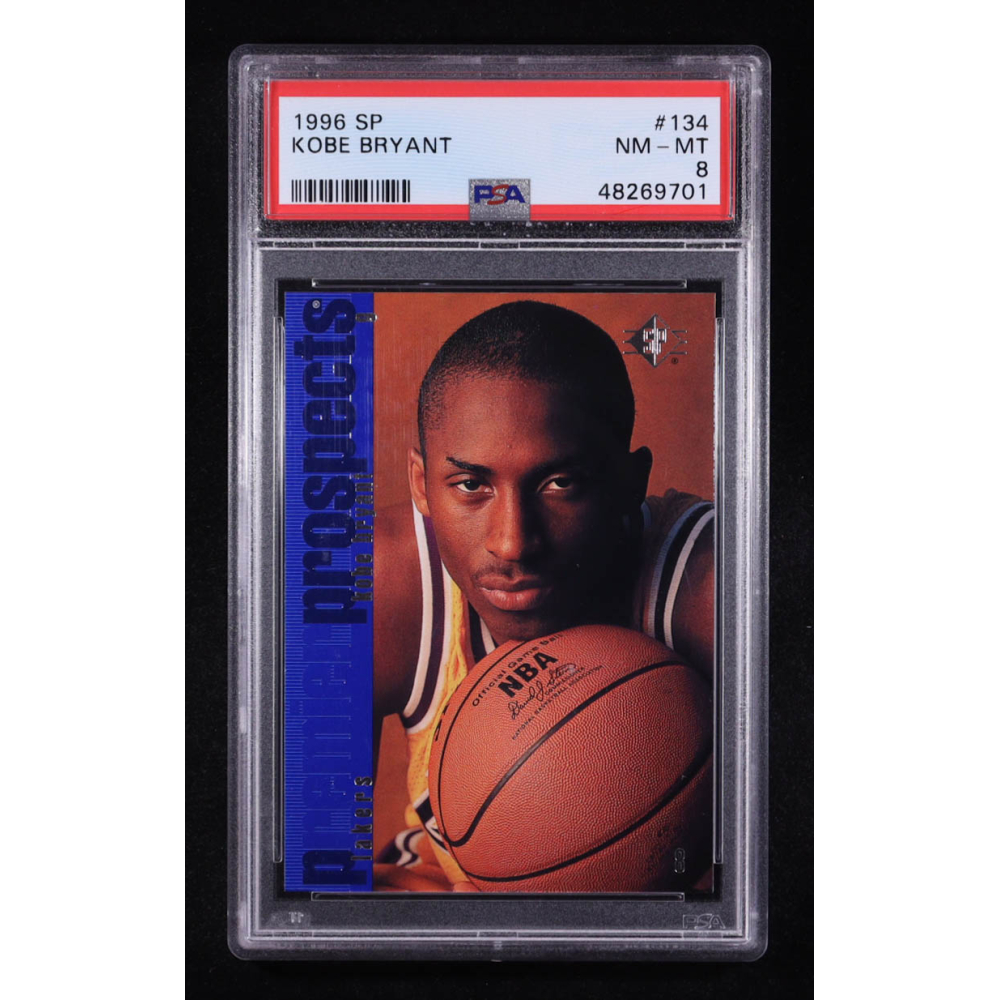 Kobe Bryant 1996-97 SP #134 RC (PSA 8) at PristineAuction.com