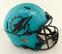 Jonnu Smith Signed Dolphins Full-Size Rave Alternate Speed Helmet (Beckett) at PristineAuction.com