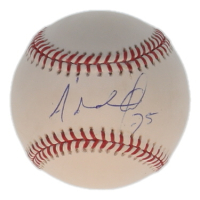 Adolis Garcia Signed OML Baseball (Beckett) at PristineAuction.com