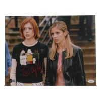 Sarah Michelle Gellar & Alyson Hannigan Signed "Buffy the Vampire Slayer" 11x14 Photo (Beckett & JSA) at PristineAuction.com