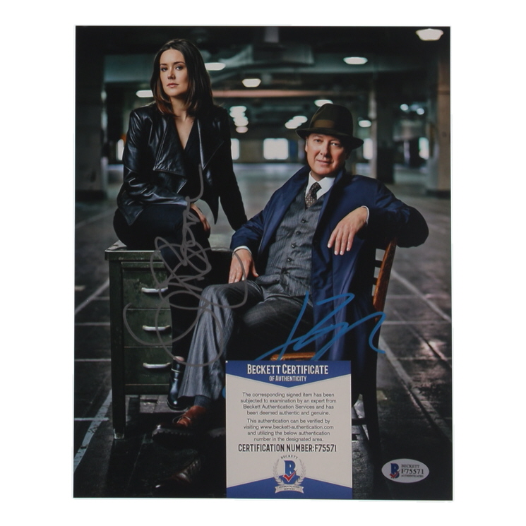 James Spader & Megan Boone Signed "The Blacklist" 8x10 Photo (Beckett) at PristineAuction.com James Spader & Megan Boone Signed "The Blacklist" 8x10 Photo (Beckett) at PristineAuction.com