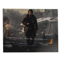 Diego Luna Signed "Andor" 11x14 Photo Inscribed "Everything I Did, I Did for the Rebellion" (SWAU) at PristineAuction.com