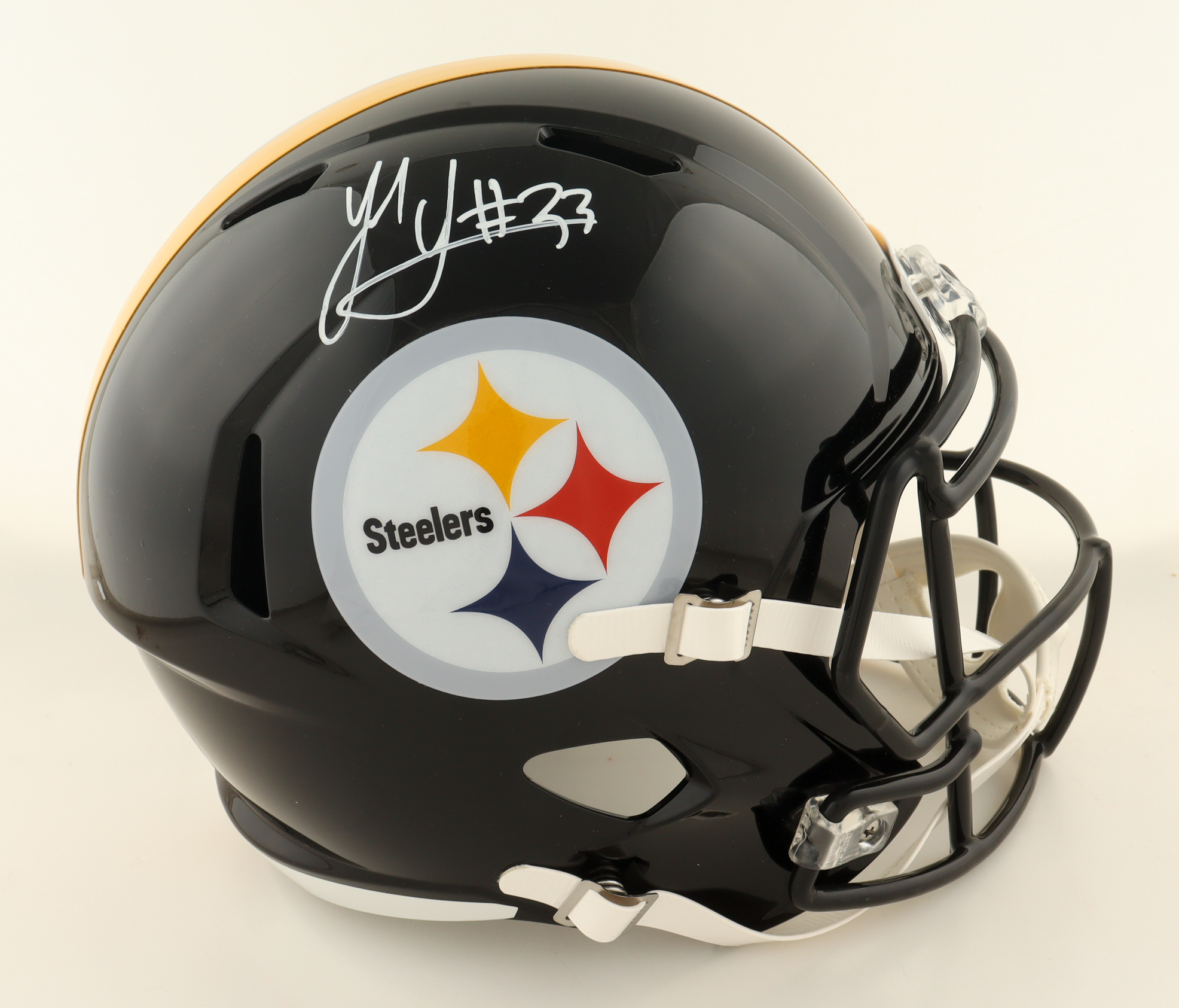 Jack Sawyer Signed Steelers Full-Size Speed Helmet (Beckett) at PristineAuction.com Jack Sawyer Signed Steelers Full-Size Speed Helmet (Beckett) at PristineAuction.com