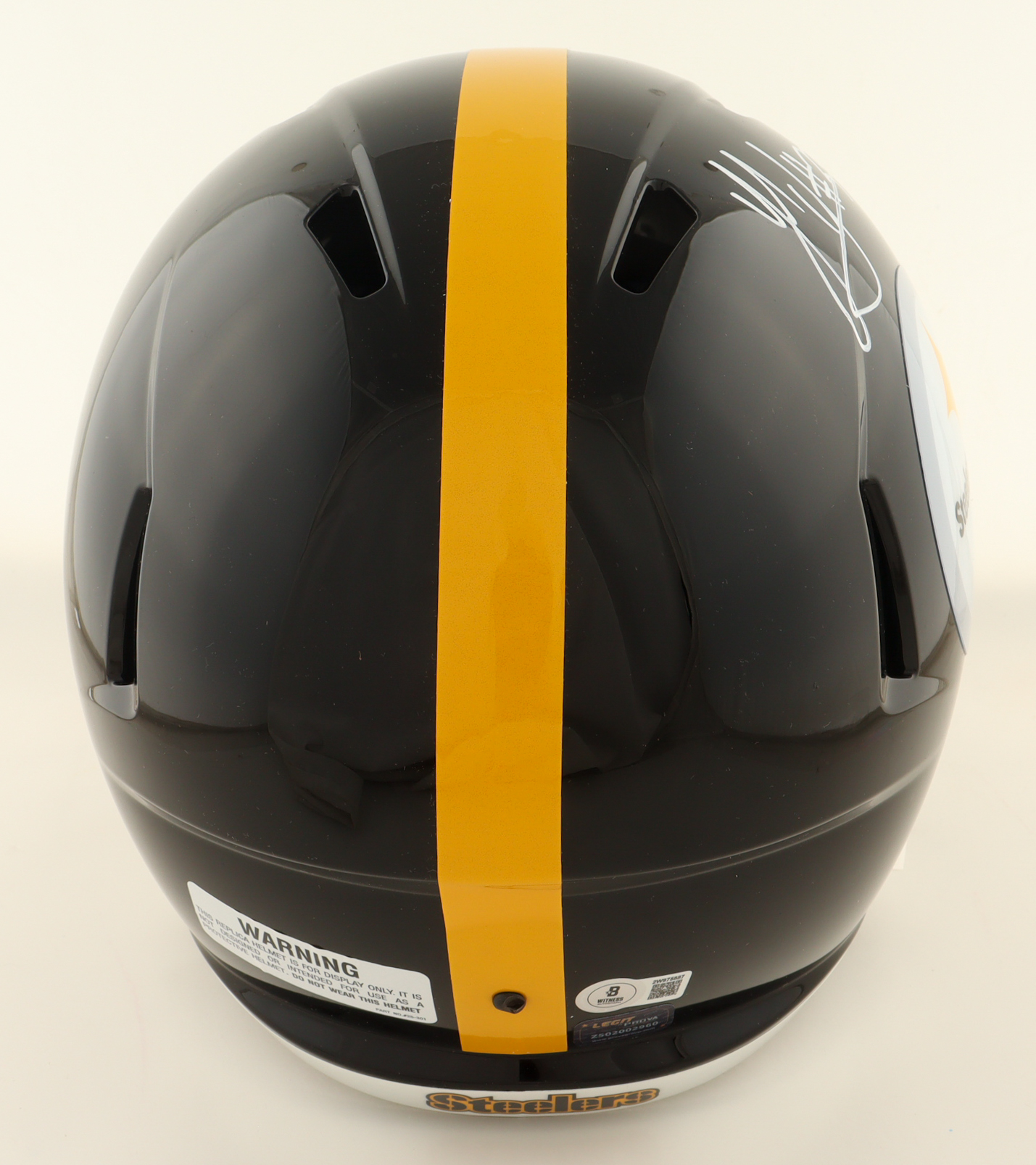 Jack Sawyer Signed Steelers Full-Size Speed Helmet (Beckett) at PristineAuction.com Jack Sawyer Signed Steelers Full-Size Speed Helmet (Beckett) at PristineAuction.com