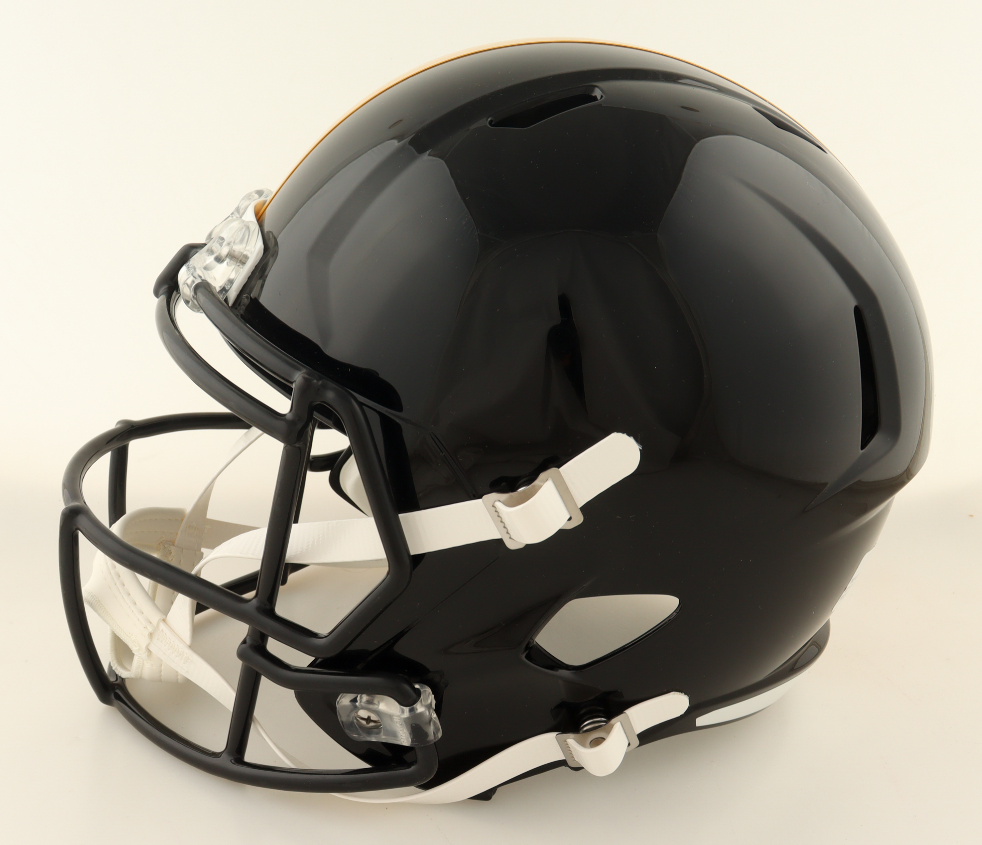 Jack Sawyer Signed Steelers Full-Size Speed Helmet (Beckett) at PristineAuction.com Jack Sawyer Signed Steelers Full-Size Speed Helmet (Beckett) at PristineAuction.com