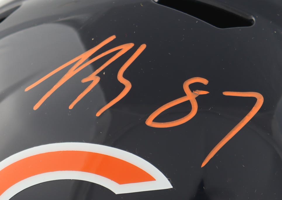 Luther Burden Signed Bears Full-Size Speed Helmet (Beckett) at PristineAuction.com Luther Burden Signed Bears Full-Size Speed Helmet (Beckett) at PristineAuction.com