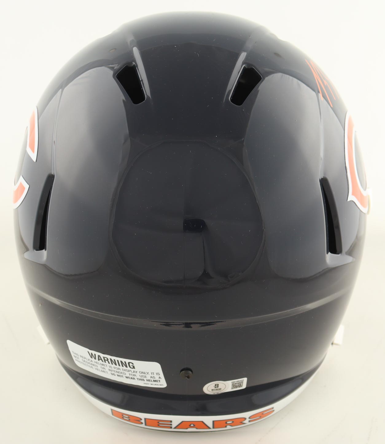 Luther Burden Signed Bears Full-Size Speed Helmet (Beckett) at PristineAuction.com Luther Burden Signed Bears Full-Size Speed Helmet (Beckett) at PristineAuction.com