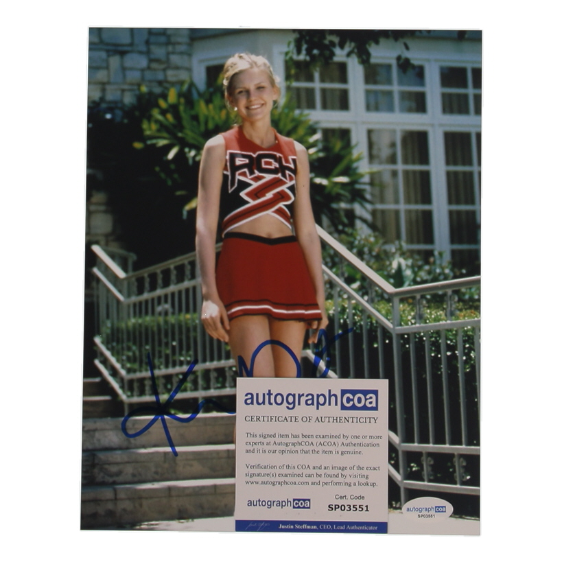 Kirsten Dunst Signed "Bring It On" 8x10 Photo (ACOA) at PristineAuction.com Kirsten Dunst Signed "Bring It On" 8x10 Photo (ACOA) at PristineAuction.com