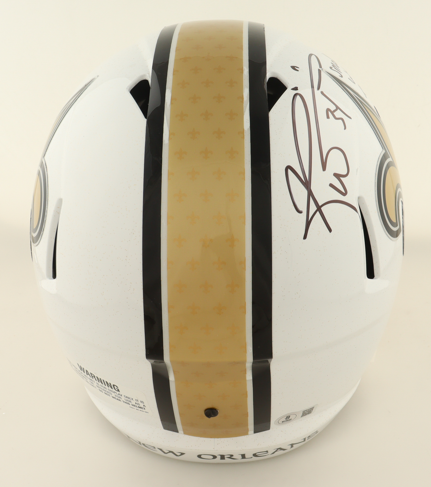 Ricky Williams Signed Saints Full-Size Lunar Eclipse Alternate Speed Helmet Inscribed "Smoke Weed Everyday" (Beckett) at PristineAuction.com Ricky Williams Signed Saints Full-Size Lunar Eclipse Alternate Speed Helmet Inscribed "Smoke Weed Everyday" (Beckett) at PristineAuction.com
