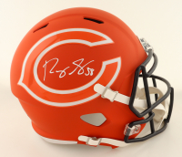 Roquan Smith Signed Bears Full-Size AMP Alternate Speed Helmet (Beckett) at PristineAuction.com