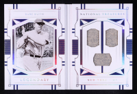 Babe Ruth 2021 Panini National Treasures Legendary Materials Triple Booklets Holo Silver #13 #1/3 at PristineAuction.com