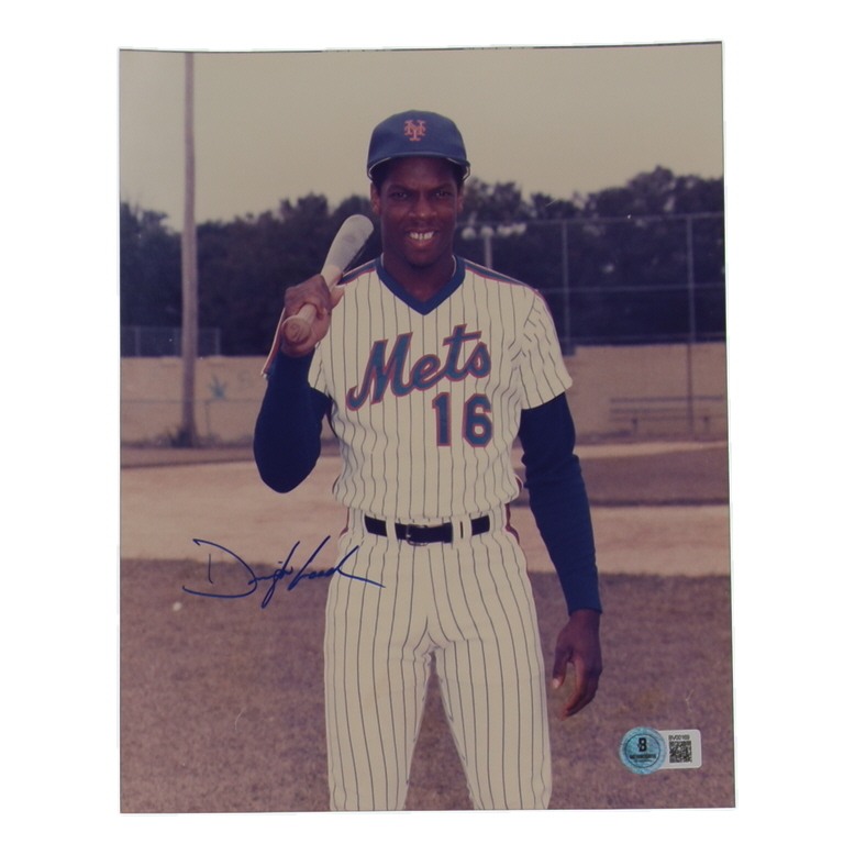 Dwight "Doc" Gooden Signed Mets 8x10 Photo (Beckett) at PristineAuction.com Dwight "Doc" Gooden Signed Mets 8x10 Photo (Beckett) at PristineAuction.com