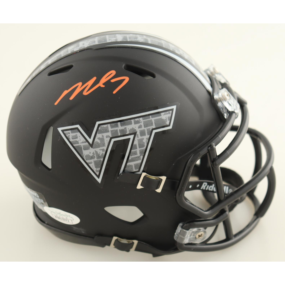 Michael Vick Signed Virginia Tech Hokies Matte Black Speed Mini Helmet (JSA) at PristineAuction.com
